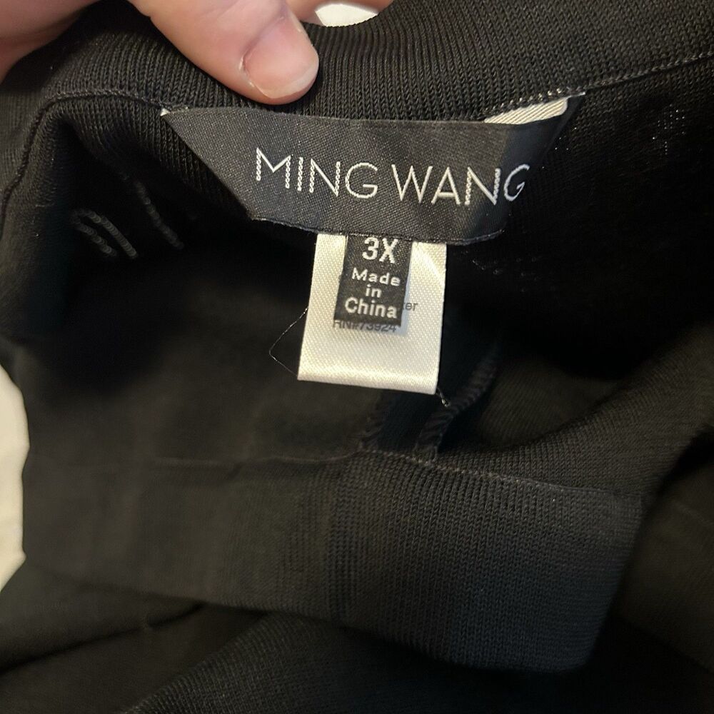 Ming Wang Ankle Pants Black Career Work Formal Staple NWT plus - 3X - Picture 12 of 13